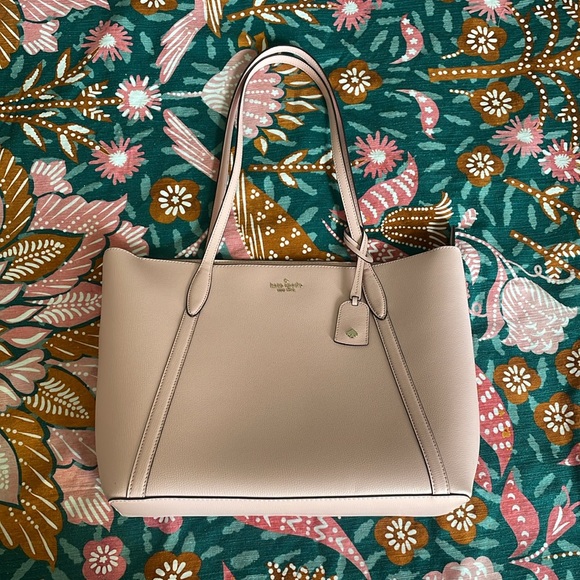 Kate Spade New York Cara Large Tote in Light Pink (“Light Crepe”) - Picture 11 of 12
